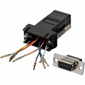 StarTech.com DB9 to RJ45 Modular Adapter - F/F - Convert your DB9 male connector into an RJ45 female connector