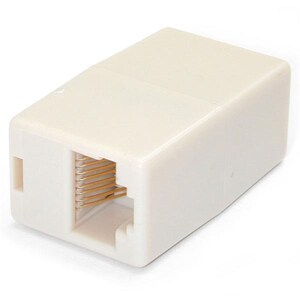 StarTech.com Cat5e RJ45 Modular Inline Coupler - modular inline coupler - Ethernet coupler - cat5e coupler - 1 x RJ-45 Net