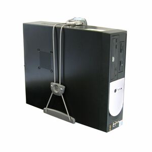 Ergotron CPU Mount for CPU, Computer, Mounting Arm, Cart, Medical Cart, Workstation - 22.68 kg Load Capacity