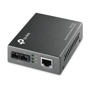 TP-Link MC210CS Transceiver/Media Converter - 2 Port(s) - 1 x Network (RJ-45) - 1 x SC - Twisted Pair, Optical Fiber - Mul