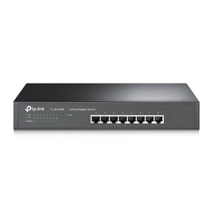 TP-Link TL-SG1008 8 Ports Ethernet Switch - Gigabit Ethernet - 10/100/1000Base-T - 2 Layer Supported - Twisted Pair - Rack