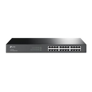 TP-Link TL-SG1024 24 Ports Ethernet Switch - Gigabit Ethernet - 10/100/1000Base-T - 2 Layer Supported - Twisted Pair - 1U 