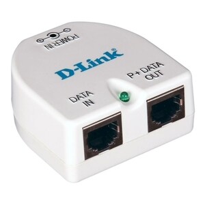 D-Link DPE-101GI PoE Injector - 1 x 10/100/1000Base-T Input Port(s) - 1 x 10/100/1000Base-T Output Port(s)