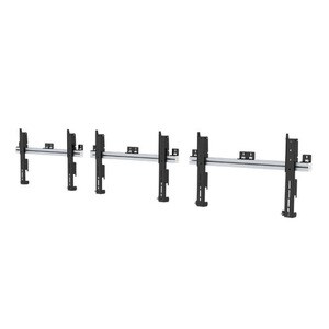 SMS PW010001 Wall Mount for Flat Panel Display - Black - 94 cm to 165.1 cm (65") Screen Support - 100 kg Load Capacity - V