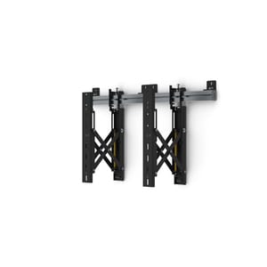 SMS PW010020 Wall Mount for Flat Panel Display - Black, Aluminium - 94 cm to 116.8 cm (46") Screen Support - 40 kg Load Ca