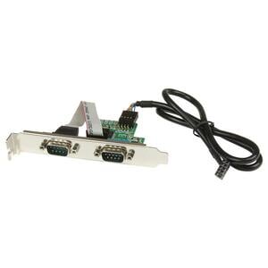 StarTech.com Motherboard Serial Port - Internal - 2 Port - Bus Powered - FTDI USB to Serial Adapter - USB to RS232 Adapter