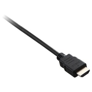 Câble A/V V7 V7E2HDMI4-02M-BK - 2,01 m HDMI - Cable for PC, Moniteur, HDTV, Projecteur, Périphérique audio/vidéo - 10,2 Gb