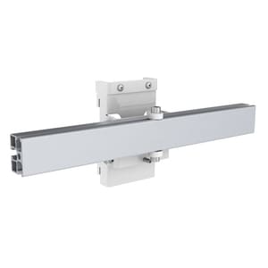 SMS Mounting Adapter for Flat Panel Display - White - Aluminium