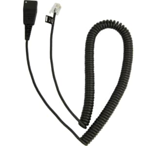 Jabra 8800-01-37 2 m Quick Disconnect/RJ-9 Phone Cable - 1 Each - Cable for Headset, IP Phone - First End: 1 x Quick Disco