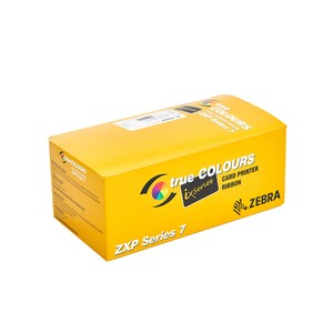 Zebra True Colours 800033-840 Dye Sublimation, Thermal Transfer Ribbon Cartridge - YMCKO Pack - 200 Cards