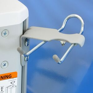 Ergotron Cart, Bar Code Scanner Handheld Scanner Holder - Steel, Aluminium - 1.40 kg Load Capacity - Durable, Easy to Clean