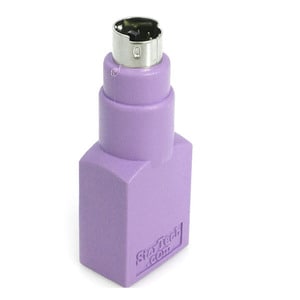 StarTech.com Replacement USB Keyboard to PS/2 Adapter - F/M - 1 x 4-pin Type A USB Female - 1 x 6-pin Mini-DIN (PS/2) Keyb