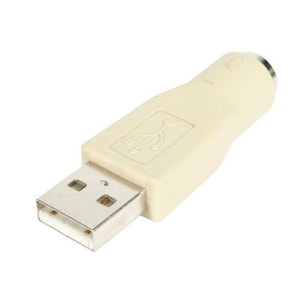 StarTech.com Replacement PS/2 Mouse to USB Adapter - F/M - 1 x 4-pin Type A USB Male - 1 x 6-pin Mini-DIN (PS/2) Female - 