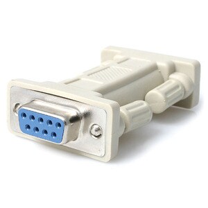 ADAPTADOR DB9 RECTO A NULO SERIE