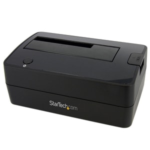 StarTech.com Single Bay USB 3.0 to SATA Hard Drive Docking Station, USB 3.0 (5 Gbps) Hard Drive Dock, External 2.5/3.5" SA