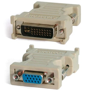 StarTech.com DVI to VGA Cable Adapter - M/F - DVI to VGA Cable Adapter - DVI-I to VGA - DVI to VGA connector - 1 x 15-pin 