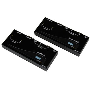 USB VGA KVM Console Extender over CAT5 UTP (500 ft) - 2 Computer(s) - 1 Local User(s) - 1 Remote User(s) - 152.40 m Range 
