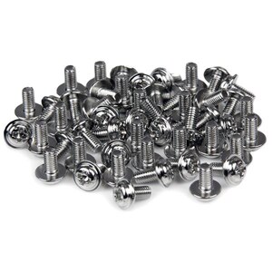 StarTech.com Vis de montage d'ordinateur à entretoise M3 x 6 mm - Paquet de 50 - Vis d'Assemblage Pour Ordinateur - 5,08 m