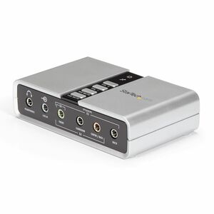 StarTech.com Scheda audio esterna adattatore audio USB 7.1 con audio digitale SPDIF - C-Media - USB 2.0 - 48 kHz Velocità 