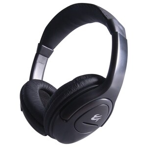 connektgear Wired Over-the-head Stereo Headset - Black - Binaural - Circumaural - 32 Ohm - 20 Hz to 20 kHz - 180 cm Cable 