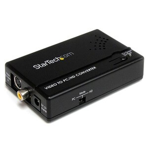 StarTech.com Composite and S-Video to VGA Video Scan Converter - Functions: Signal Conversion