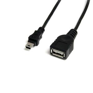 StarTech.com 30cm (1 ft.) Mini USB 2.0 Cable - USB A to Mini B F/M - Convert a USB A-A cable into a USB A-to-Mini USB cable