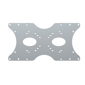 Neomounts Neomounts Pro FPMA-VESA400 Mounting Adapter for Flat Panel Display - Silver - 55.9 cm to 132.1 cm (52") Screen S