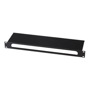 Assmann Kabelführung - Schwarz - Kabelmanagement-Panel - 1U Rack Height x 19" Panel Width