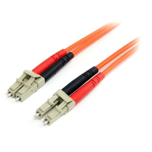 StarTech.com 3m Fiber Optic Cable - Multimode Duplex 62.5/125 - LSZH - LC/LC - OM1 - LC to LC Fiber Patch Cable - Fiber Op