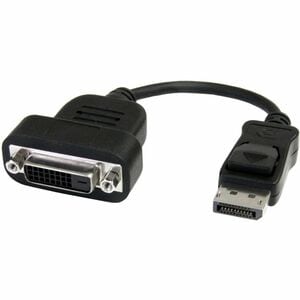 StarTech.com Adattatore DisplayPort a DVI - Convertitore compatto da DP a DVI-D per Monitor/Display 1080p - Connettore DP 