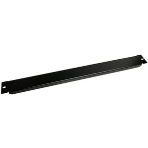 StarTech.com Blanking Panel - SPCC - Black Powder Coat - 1U Rack Height - 1 - 22.9 mm Height x 55.9 mm Width