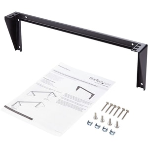 StarTech.com Staffa rack in acciaio 19" 1U per montaggio attrezzature a parete verticale