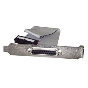 StarTech.com 16in DB25 Parallel Female to IDC 26 Pin Header Slot Plate - Add an extra parallel port to the back of your PC