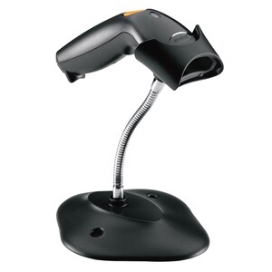 Kit USB avec Scanner 1D, câble et stand - Couleur noire.
