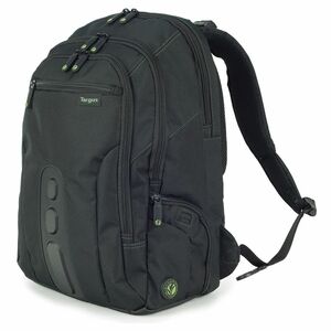 Targus EcoSpruce TBB013EU Carrying Case (Backpack) for 39.6 cm (15.6") Notebook, Business Card - Black - Water Resistant B