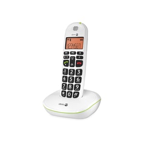 Doro PhoneEasy 100w DECT Cordless Phone - 300 m Range - 1 x Phone Line - Speakerphone - Backlight