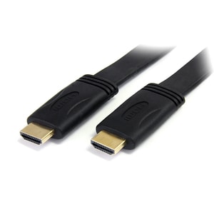 StarTech.com 5m Flat High Speed HDMI Cable with Ethernet - Ultra HD 4k x 2k HDMI Cable - HDMI to HDMI M/M - Flat HDMI Cabl