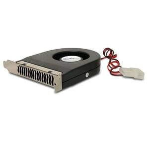 StarTech.com Interner Slotblech Gehäuselüfter mit 4-Pin LP4-Molex - 11,72m³/h Maximum Airflow - 2200 U/Min - Kugellager - 