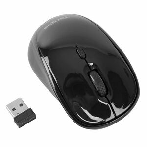 Souris Targus AMW50EU - Fréquence radio - USB - Noir - Sans fil - 10,06 m - 2,40 GHz - Roulettes avec frein - Symétrique