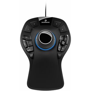 3Dconnexion SpaceMouse Pro Full-size 3D-Eingabegeräte - 15 Programmable Button(s) - Kabel
