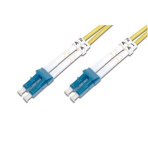 Assmann 3 m Glasfaser Netzwerkkabel - 1 - Cable for Netzwerkgerät - Patchkabel - Gelb