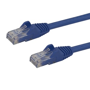 StarTech 2m CAT6 Ethernet Cable - Blue Snagless Gigabit - 100W PoE UTP 250Mhz Category 6 Patch Cord UL Certified Wiring/TI