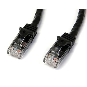 StarTech.com 10m CAT6 Ethernet Cable - Black Snagless Gigabit - 100W PoE UTP 650MHz Category 6 Patch Cord UL Certified Wir
