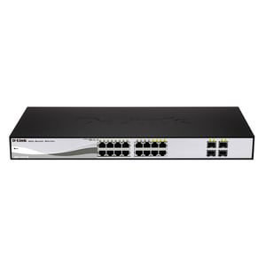 D-Link DGS-1210 DGS-1210-20 20 Ports Manageable Ethernet Switch - Gigabit Ethernet - 10/100/1000Base-T, 1000Base-X - 2 Lay
