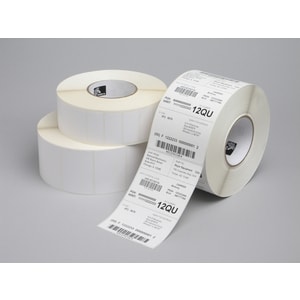 Zebra Z-Perform Multipurpose Label - 102 mm Width x 51 mm Length - Permanent Adhesive - Rectangle - Thermal Transfer - Whi