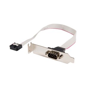 ADAPTADOR 40CM HEADER DB9 IDC10 PERFIL BAJO