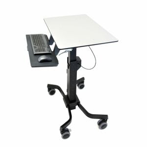 TeachWell Mobile Digital Workspace Teaching Desk & AV Hub (Graphite Grey)