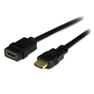 StarTech.com 2m HDMI Extension Cable, HDMI Male to Female Cable, 4K HDMI Cable Extender, 4K UHD HDMI Cable with Ethernet M