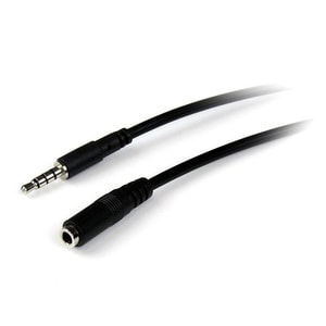 CABLE DE 2M EXTENSOR ALARGADOR DE HEADSET JACK 3.5MM 4 PINES IN