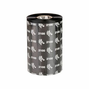 Wax Ribbon, 110mmx450m (4.33inx1476ft), 2100; High Performance, 25mm (1in) core